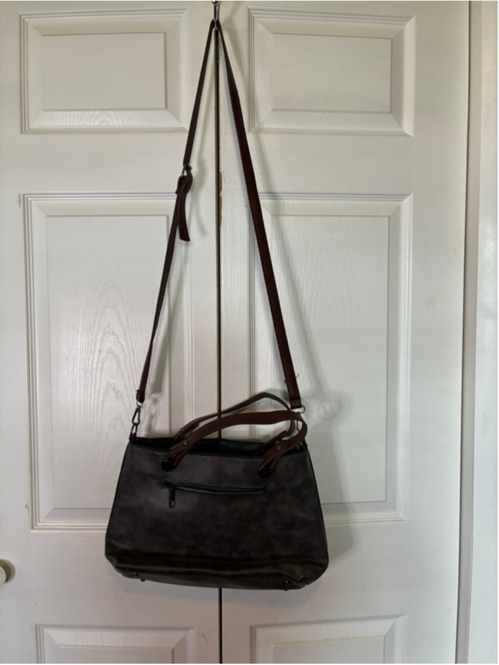 Women's Unbranded Brown Shoulder Bag One Size - Picture 3 of 4